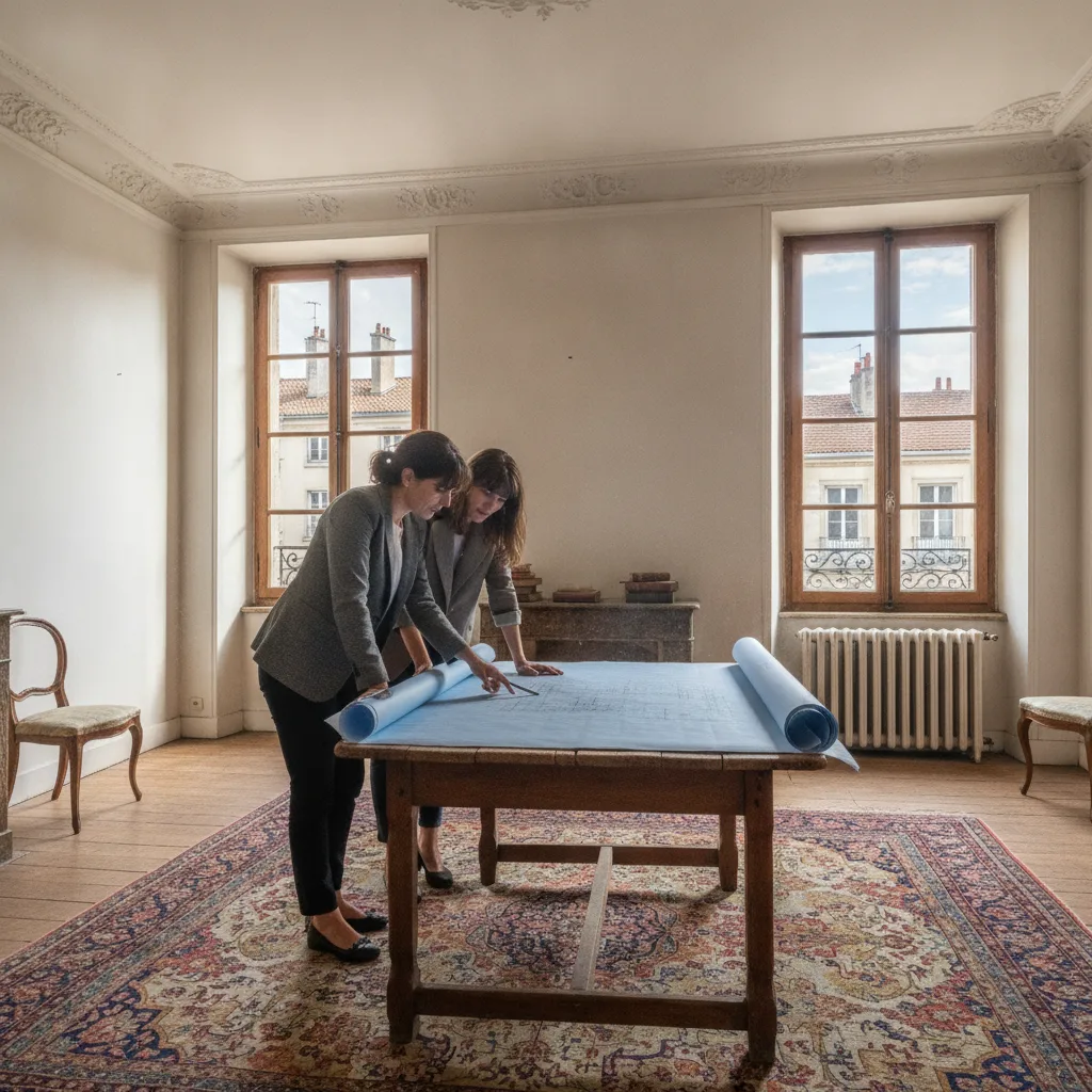 rénovation appartement ancien Grenoble